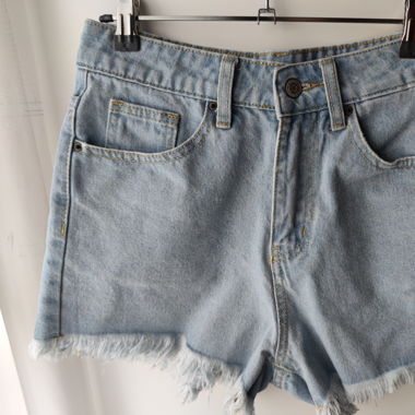 Women's blue denim shorts - size 36/38  