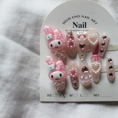My Melody Nails