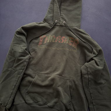 Thrasher Hoodie Pine Green
