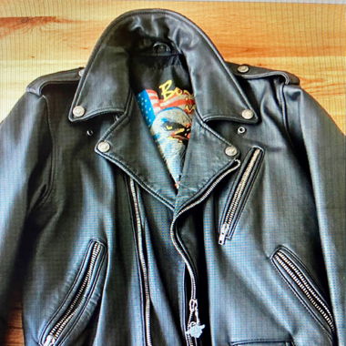 Perfecto cuir Harley Davidson vintage années 90'