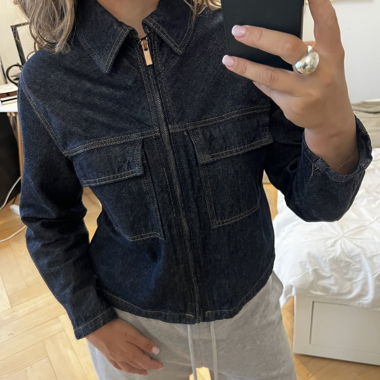 Veste en jean zippée H&M Divided