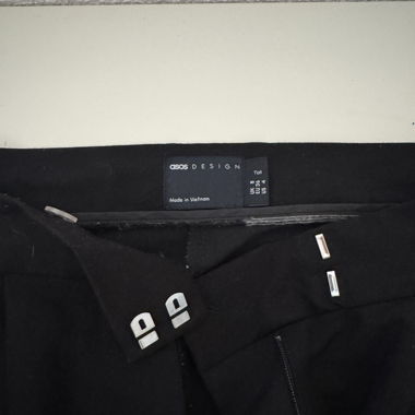 Black ASOS Design Tall Trousers