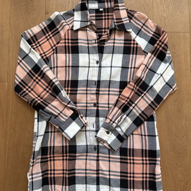 Plaid button shirt