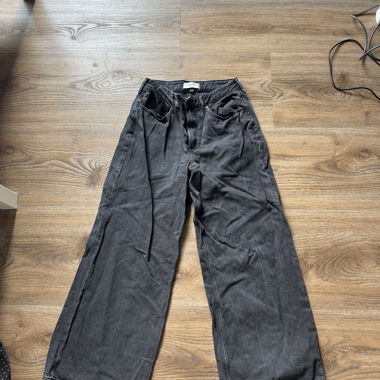 Jeans wide leg Abercrombie & Fitch