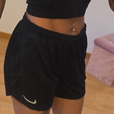 Short de sport Nike noir, taille M