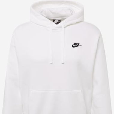 pull nike blanc à capuche 
