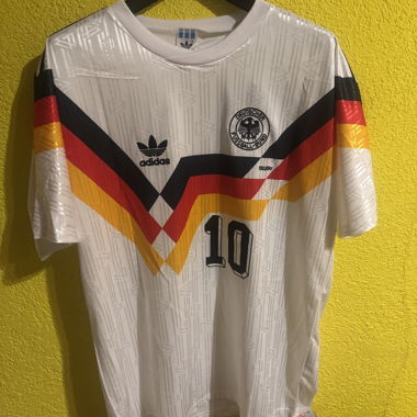 Maillot rétro Coupe du monde 1990 Allemagne de Matthäus