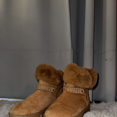 GoGo, Boot, Damen, Beige, Gr: 38