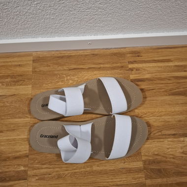 White Graceland Sandals