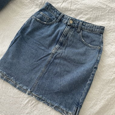 Jeansrock in Blau