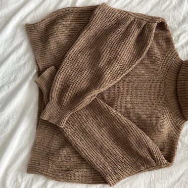 Pull en Maille Marron - The Kooples