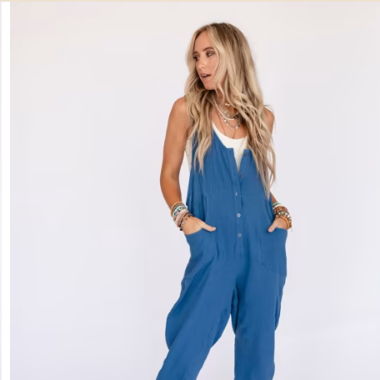 Terra Baggy Boho Jumpsuit