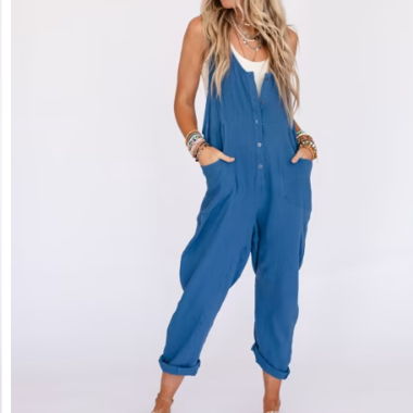 Terra Baggy Boho Jumpsuit