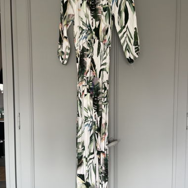Robe d’été légère longue fleurie