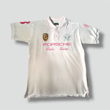 La Martina Porsche pink poloshirt