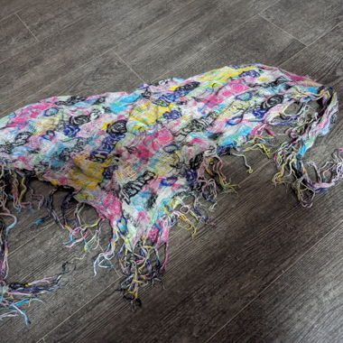 Foulard graffiti Schal claires