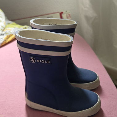 AIGLE Gummistiefel blau