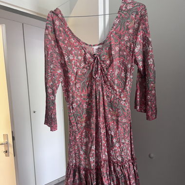 Robe légère fluide mi saison florale