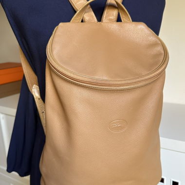 Longchamp Rucksack Honigcamel - Grösse M