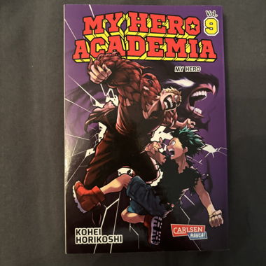 My hero academia volume 9 manga
