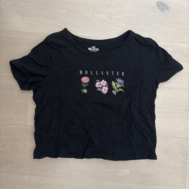 T-shirt Hollister crop