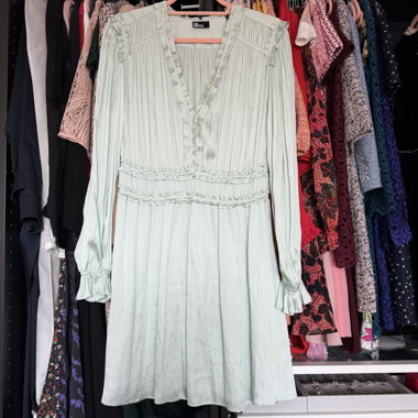 The kooples Mint green pleated dress