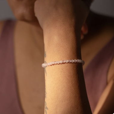 Armband Mara Rosenquarz von Alunir