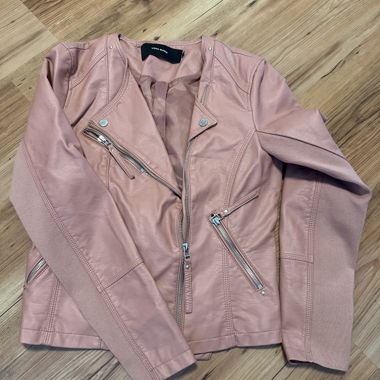 Faux leather jacket