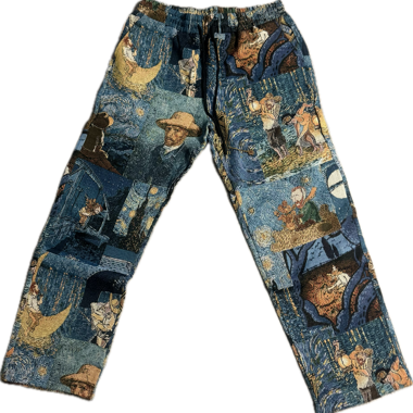 Pantaloni tuta in maglia Van Gogh L