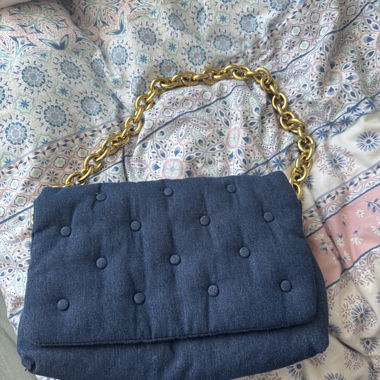 Denim Crossbody Bag