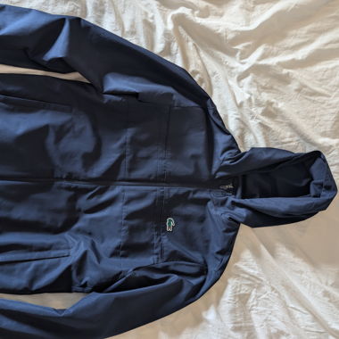 Blue (navy blue) Lacoste Sport training jacket S