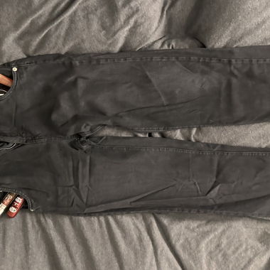 Pantalon noir pour femme avec taille élastique