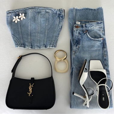 Zara Bustier Grösse M