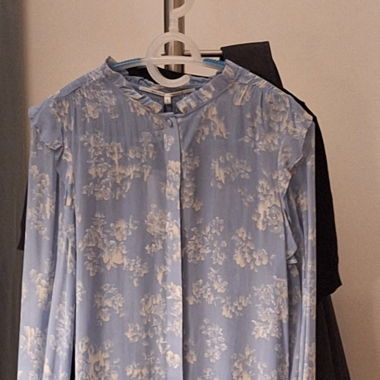 Baby blue blouse 