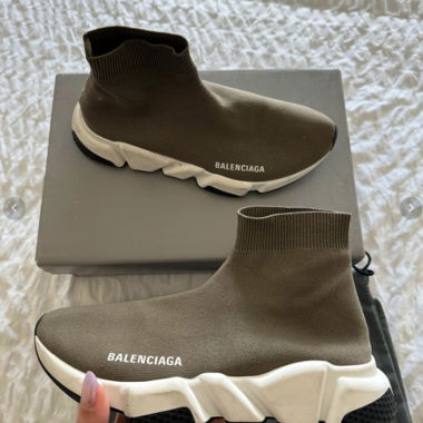Balenciaga Speed Trainer kaki 38