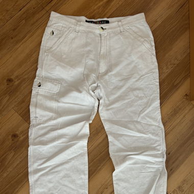 very cool white pants