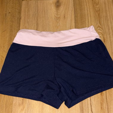 Baby pink/Navy blaue Hose