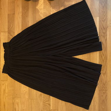 Pantaloni plissettati Bershka neri
