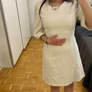 white mango short dress