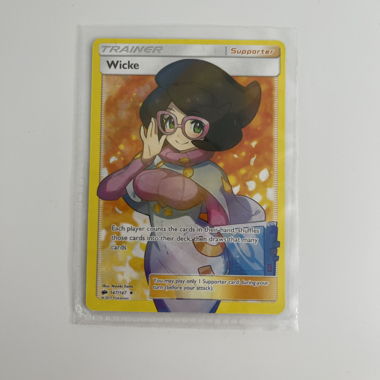 Carte Pokémon Trainer Wicke (147/147)