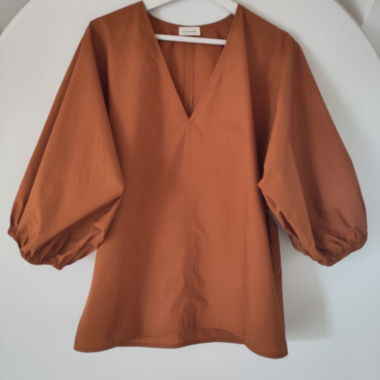 Blusenshirt von By Malene Birger Zimtfarbe (XS)