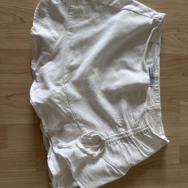 Mini skort bianco di Stradivarius