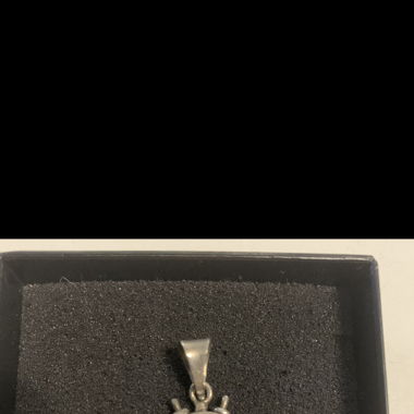 SILBER ANHÄNGER SCHIFFSTEUERRAD