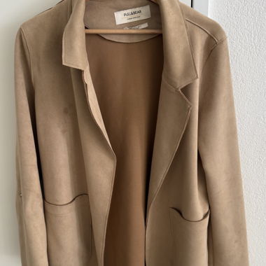 Manteau beige pour femme Pull&Bear