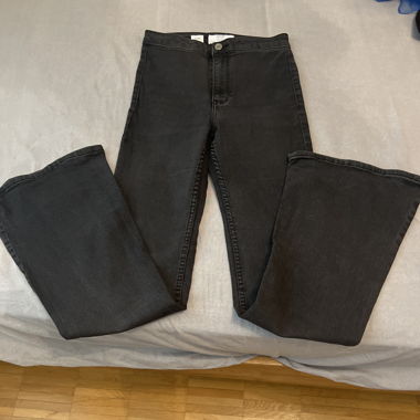 Jeans neri dritti