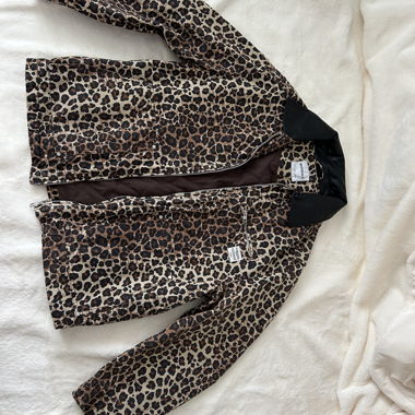 Bershka Leopard Jacket
