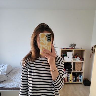Gestreiftes 3/4 Shirt