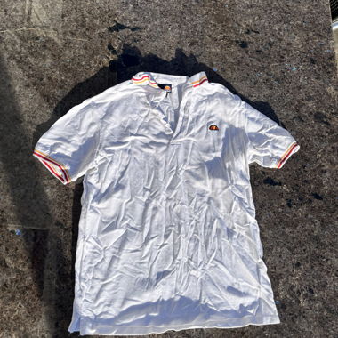 Polo Ellesse blanc