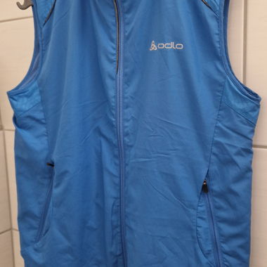 Gilet donna Odlo antivento blu tg. M