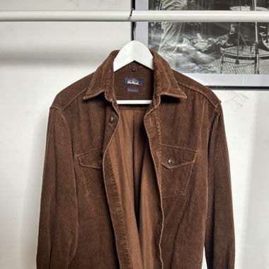 Vintage Brown Corduroy Shirt